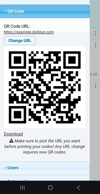 You can configure a custom Dishtup subdomain such as demo.dishtup.com to reach your digital menu